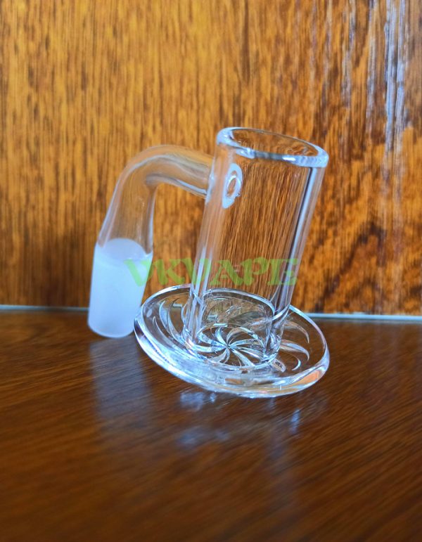 Hurricane Beveled Top Quartz Banger