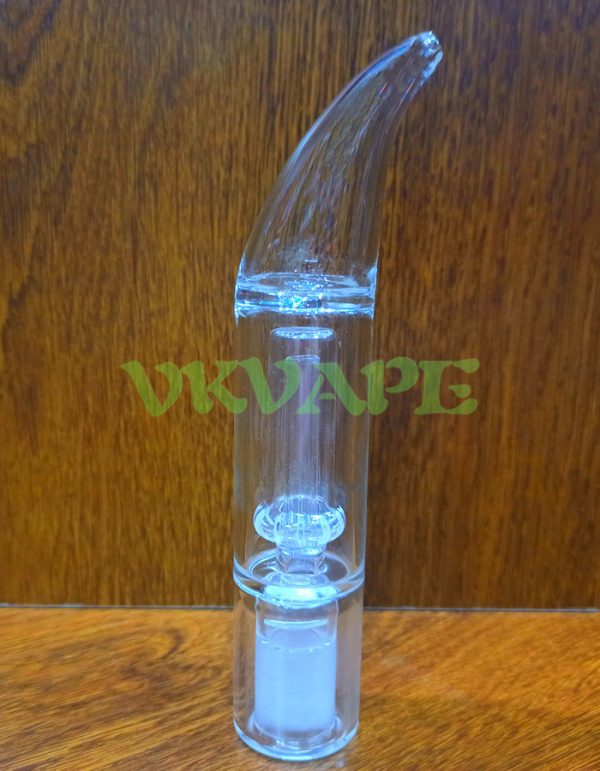 Universal vaporizer bubbler curved