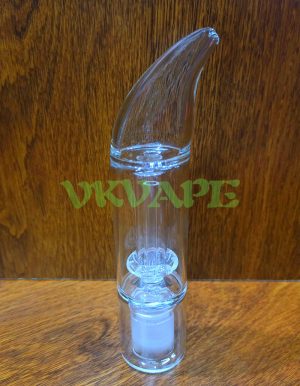 Universal vaporizer bubbler curved